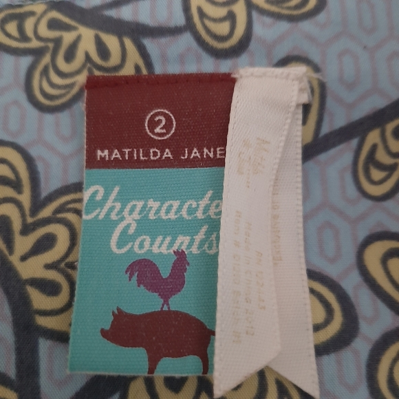 Matilda Jane Character Counts Broadway Knot dress sz 2 - Picture 13 of 13